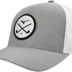 Mizuno Unisex Crossed Clubs Meshback Golf Hat