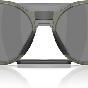 Oakley Man Sunglasses Matte Black Frame, Prizm Snow Black Iridium Lenses, 54MM