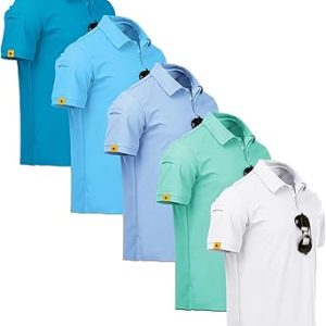 ZITY 5 Pack Polo Shirt T-Shirt