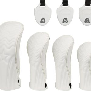 White Golf Head Covers