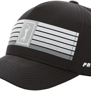 PGA TOUR Men's Printed Stripe Golf Cap