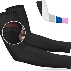 SportsTrail Cooling Arm Sleeves for Men & Women – Breathable, UV Sun Protection, Sports Arm Sleeves for Women, Men & Youth